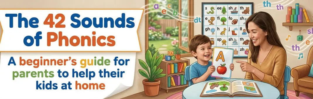 The 42 Sounds of Phonics:A parents guide